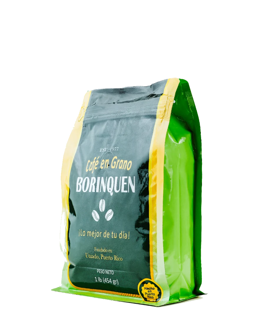 Café Borinquen en grano 1 lb