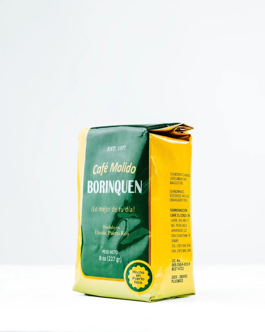 Cafe Borinquen molido 8 oz